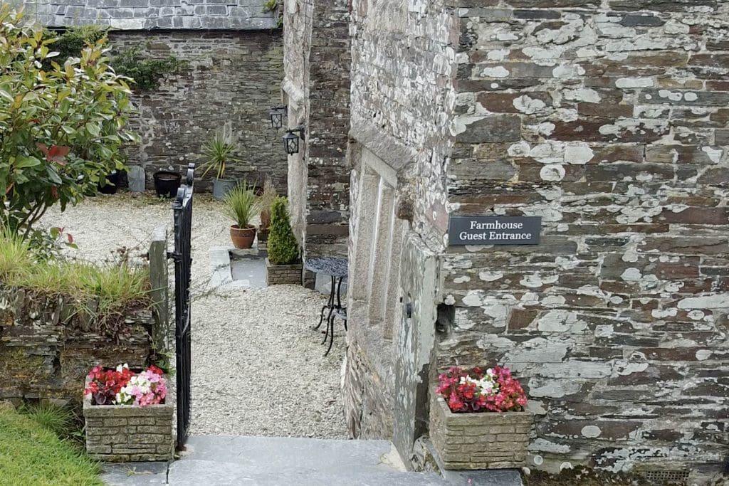 Reddivallen Farmhouse B&B entrance